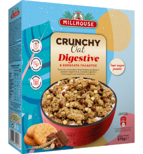 Crunchy Oat Digestive & Milk Chocolate