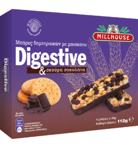 Crunchy Oat Digestive & Milk Chocolate